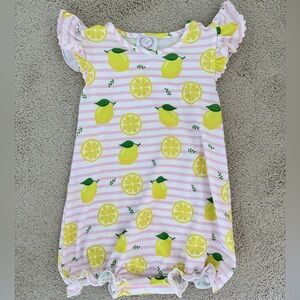 Cecil & Lou Lemon Romper